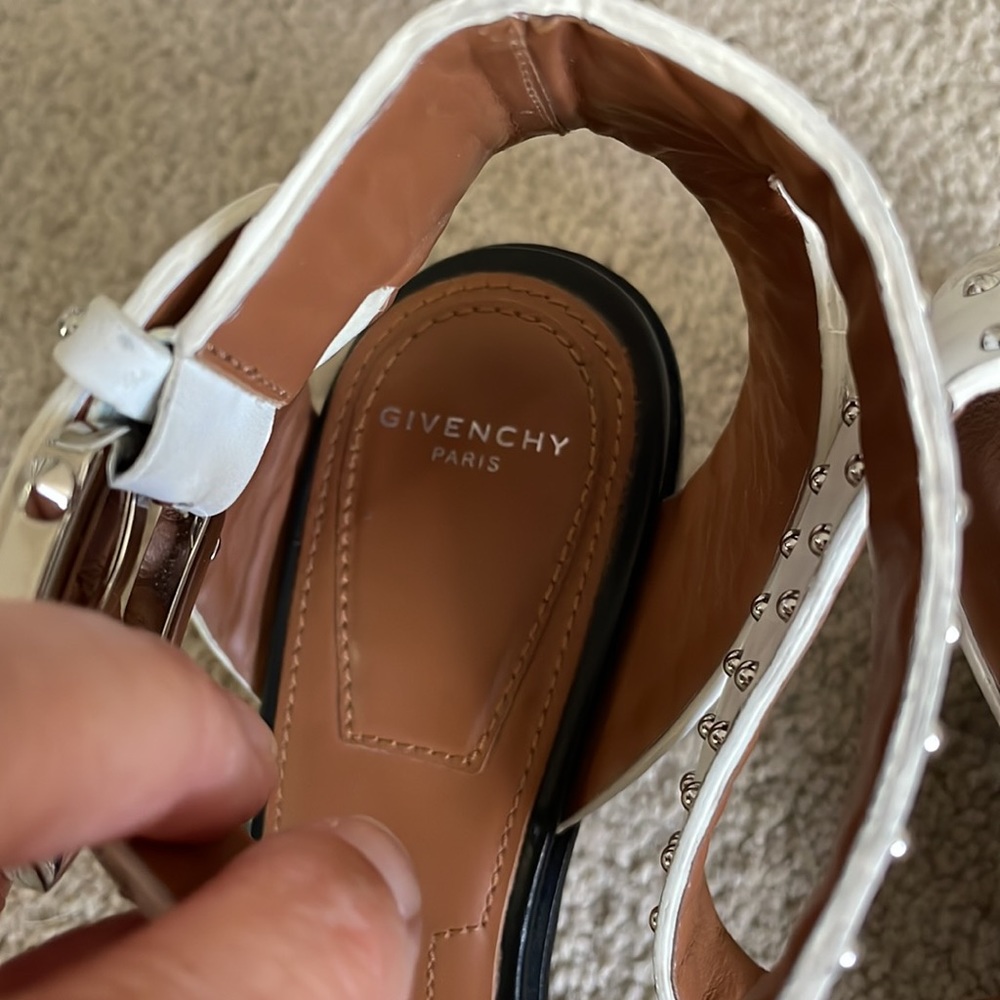 Givenchy "Elegant 60" studded sandals, size 36 IT/ 6.5 US - Picture 9 of 12